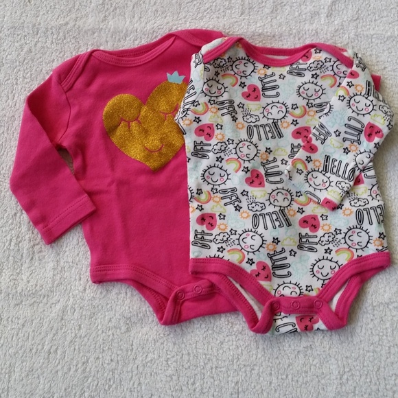 Baby Starters Long Sleeved Onesie Set - Picture 1 of 5